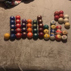 Pool Table Balls