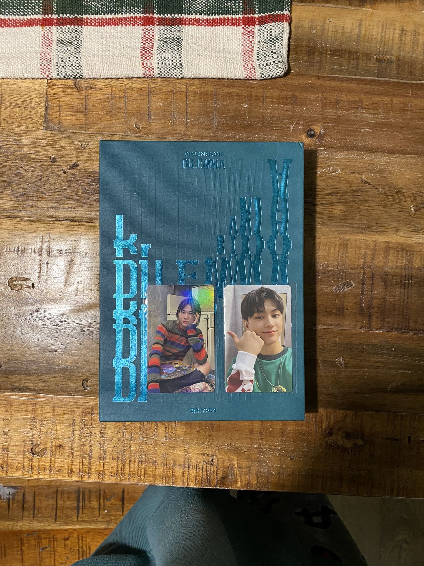 enhypen dimension dilemma kpop album charybdis version with photocards