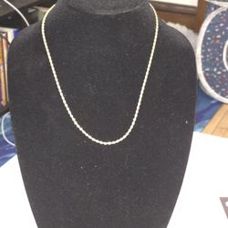 GLD 20in 2mm Rope Chain In Yellow Gold