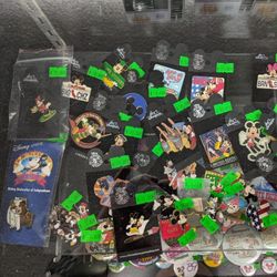 Disney Pins, Buttons, and More!