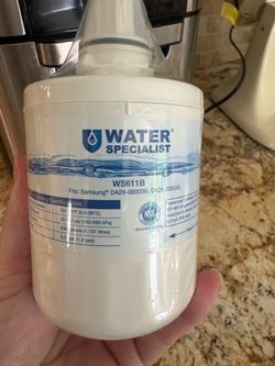 Water Specialist WS611B Samsung Refrigerator Water Filters – 2 Available