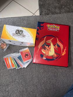Pokémon 30th Anniversary Mega Bundle – Chase Cards, Pikachu Set, Binder & ETB Box