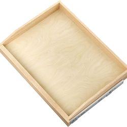 Cabinet Organizer 11" W x 21" D Soft Close Pull Out Cabinet Organizer Wood Slide Out Shelves Cabinet Storage and Organizer for Kitchens and Pantry