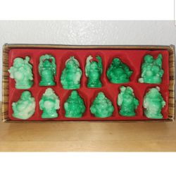 Mini Buddha Home Deco Set Of 12