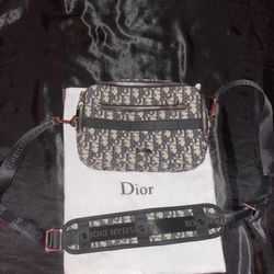 Dior Safari Messenger Bag (Beige/Black)