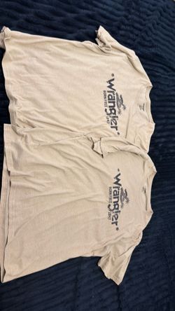 Wranger t-shirts