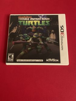 Nintendo 3ds Teenage Mutant Ninja Turtles 