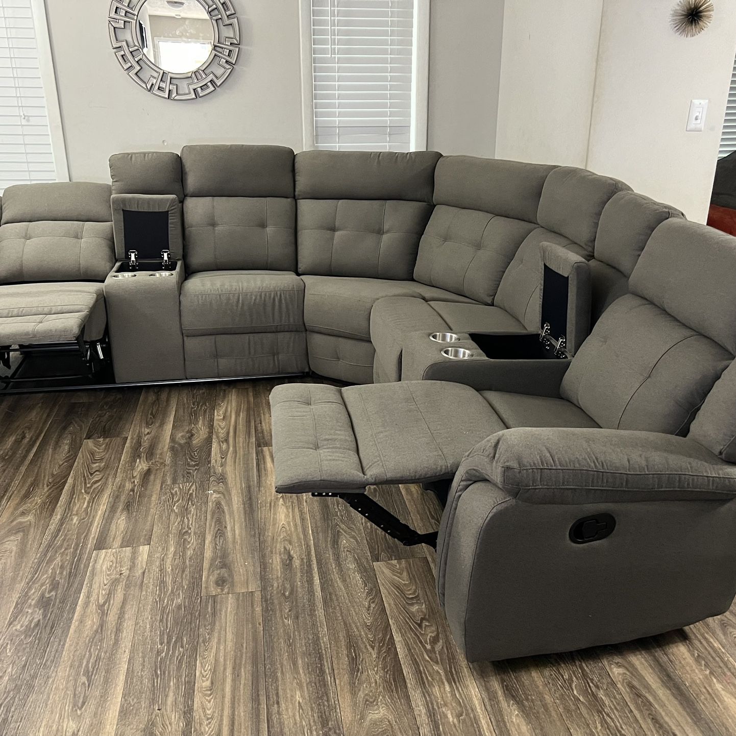 BRAND NEW GIGANTIC OVERSIZED RECLINER SECTIONAL  $1275 INCLUDING DELIVERY!! 
