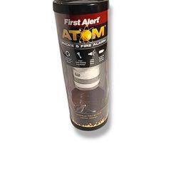 First Alert ATOM Smoke & Fire Alarm 10 Year Maximum Protection-Micro Design NEW