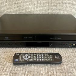 JVC HR-XVC11 DVD/VCR/VHS Recorder Combo Player Tested w Remote 