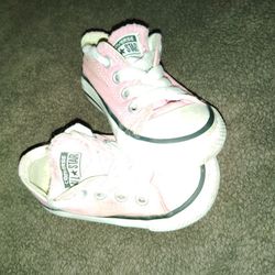 Baby Girl Pink Converse 