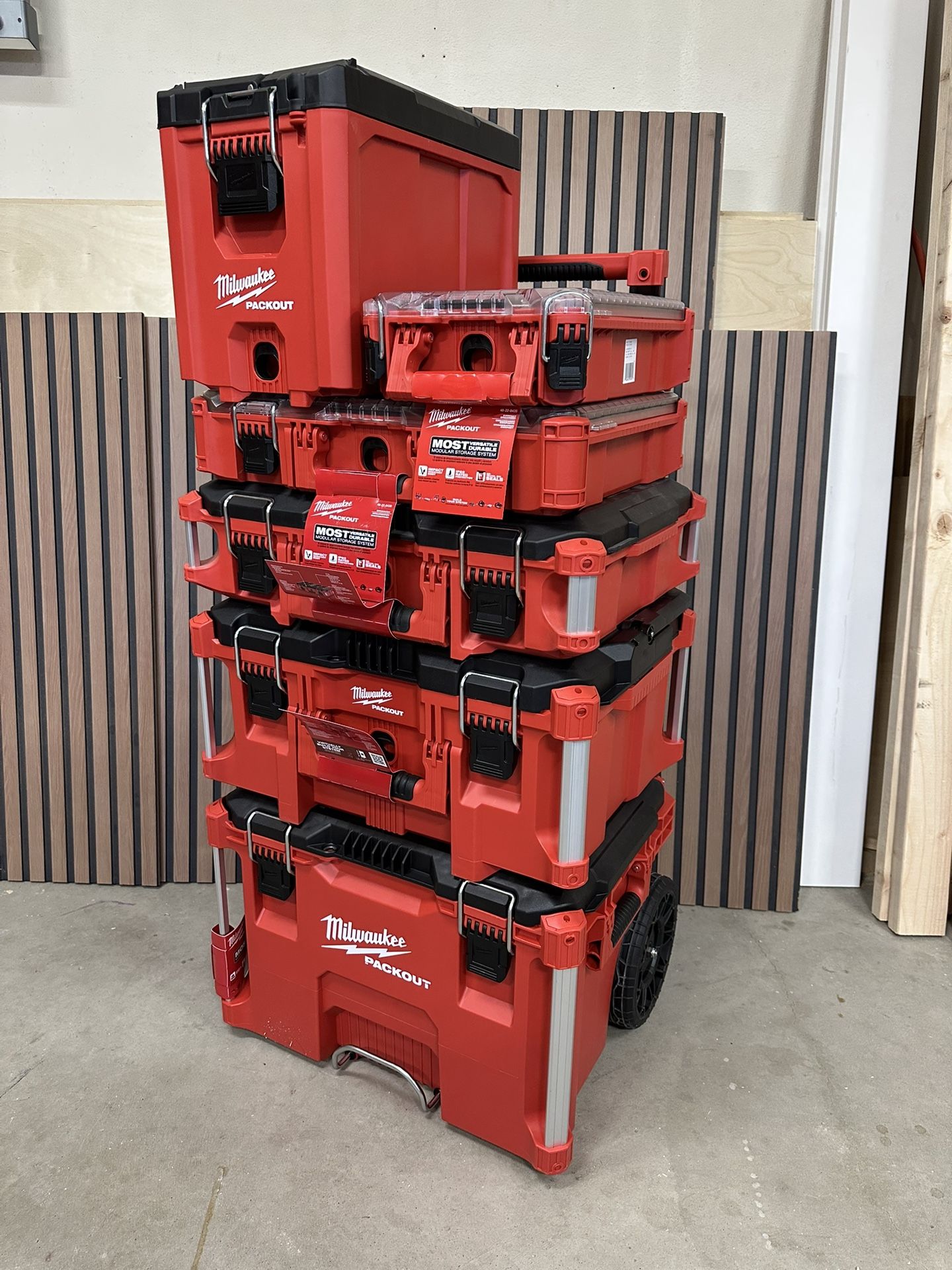 Milwaukee 6 Piece PACKOUT
