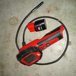 Milwaukee M12 Inspection Camera and 2.0 battery