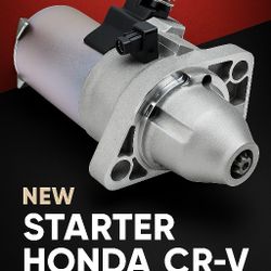 Starter Nuevo Compatible con Honda CR-V 2002–2006 | 2.4L | OEM 31200-PPA-505 / SMU0416
