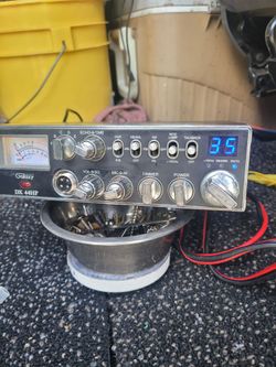 Cb galaxy 44 hp no power cord no microphone