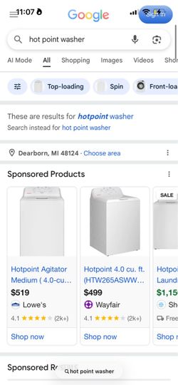 washing machine