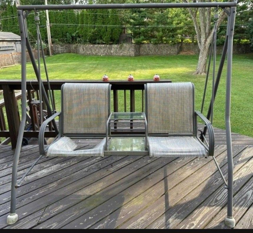 Swing Set W/canopy