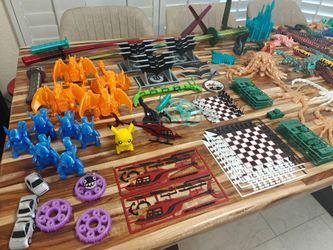 Full inventory of 3D printed merchandise