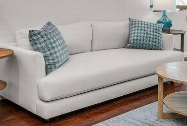 West Elm Haven 84” Sofa – Performance Linen Weave