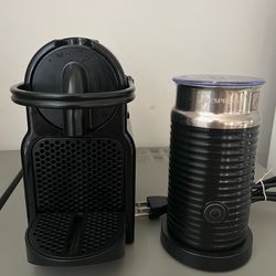 Nespresso + milk frother