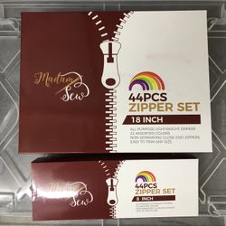 ZIPPER SEWING SET