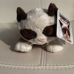 Grumpy Cat Laying Down Beanbag by Ganz Plush NEW