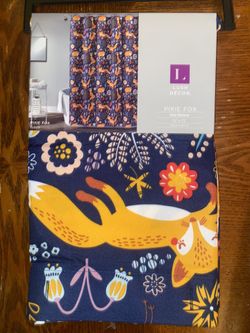 Fox Shower Curtain New
