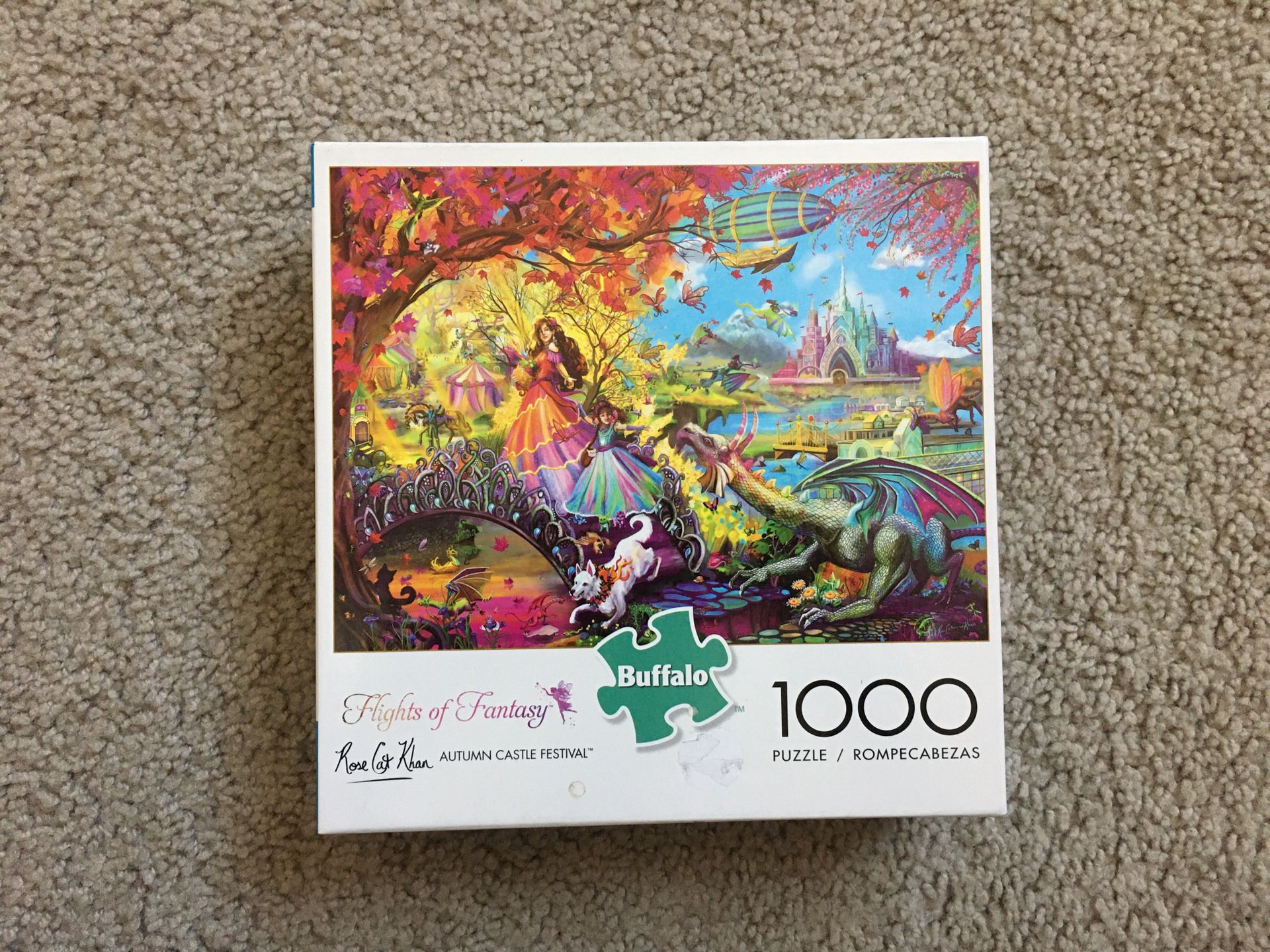 Jigsaw Puzzle AUTUMN CASTLE FESTIVAL Buffalo NO MISSING PIECES