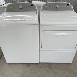 Whirlpool Washer&Dryer $445 With Warranty 