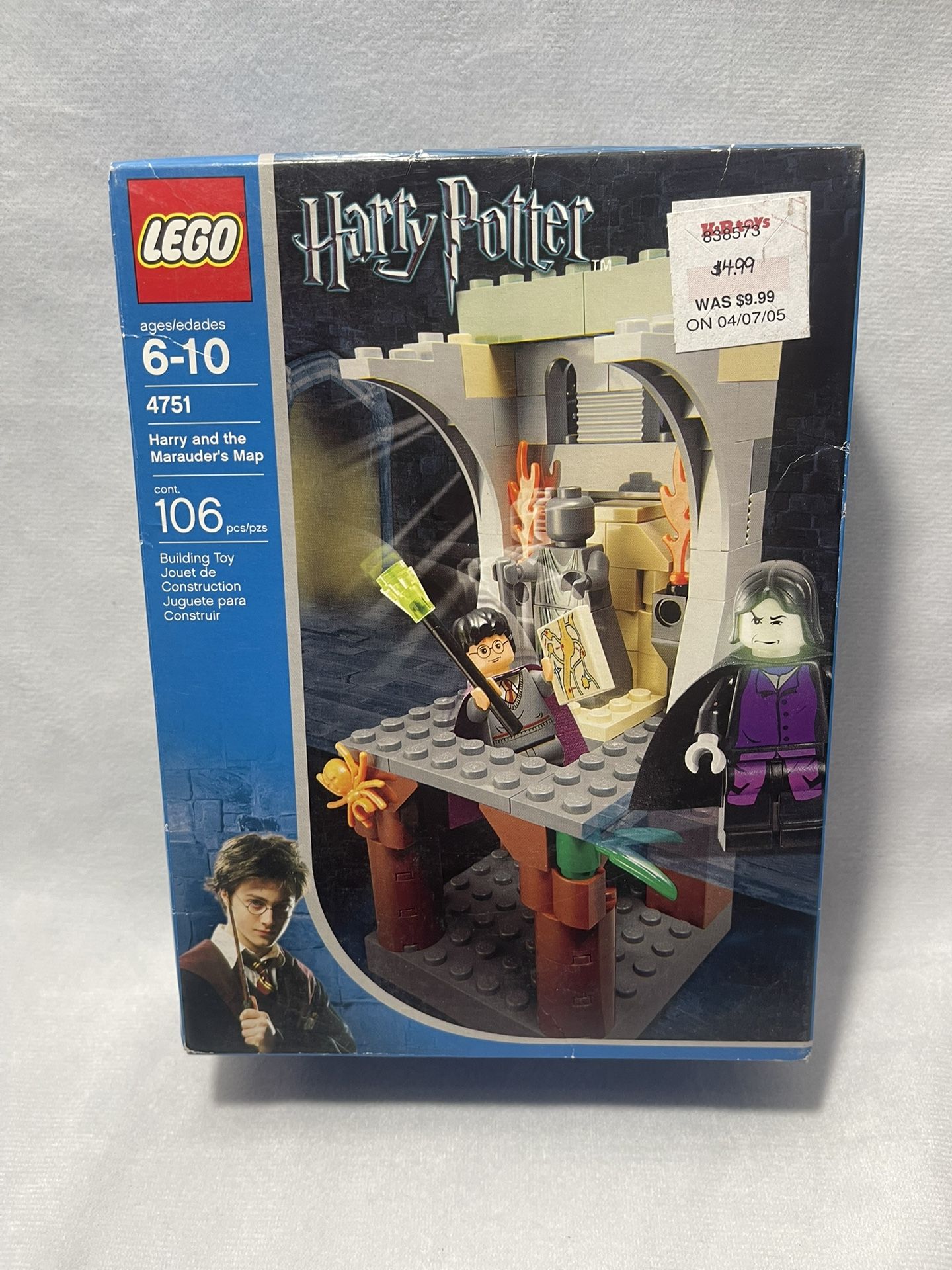LEGO Harry Potter: Harry & the Marauder's Map 4751 Factory Sealed