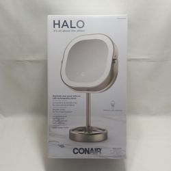 LED Double Sided 1x/10x Vanity Miror