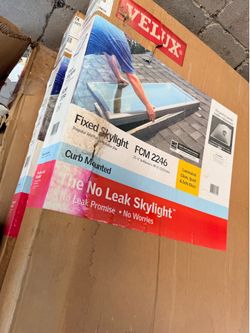 Velux Curb Mounted Skylights (2) fcm 2246