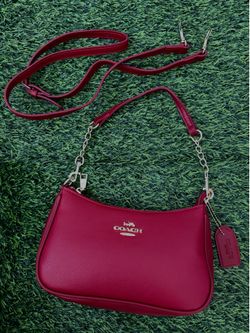 Coach Red Shoulder Bag