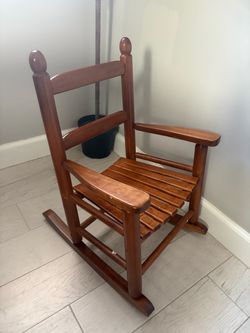 Children's Wooden Rocking Chair