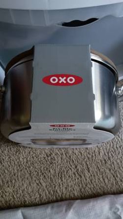 OXO Tri-Ply Stainless Steel Stock Pot 5.2 QT With Lid Brand New