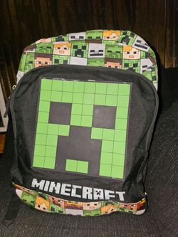 Minecraft Creeper Kids Backpack