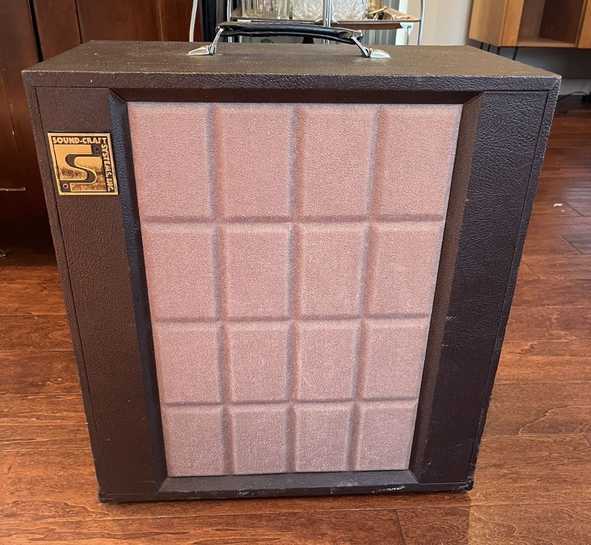 Vintage Sound-Craft Lecternette L56B Portable Address System PA Speaker 