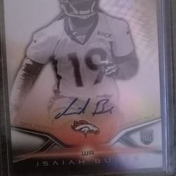 Isaiah Buase Autographed Rookie Mint