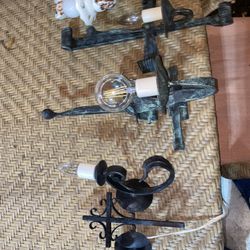 1940s Antique Exterior Lights 
