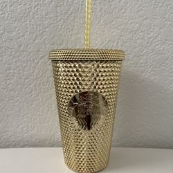 Starbucks Cup Gold Bling Grande