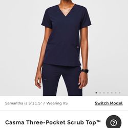 Figs Casma 3-pocket scrub top!