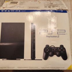 Ps2 Slim Complete In Box 