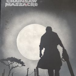 Texas Chainsaw Massacre Figure And Painting Bundle