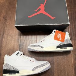 Jordan 3 Retro White Cement Reimagined Size 10
