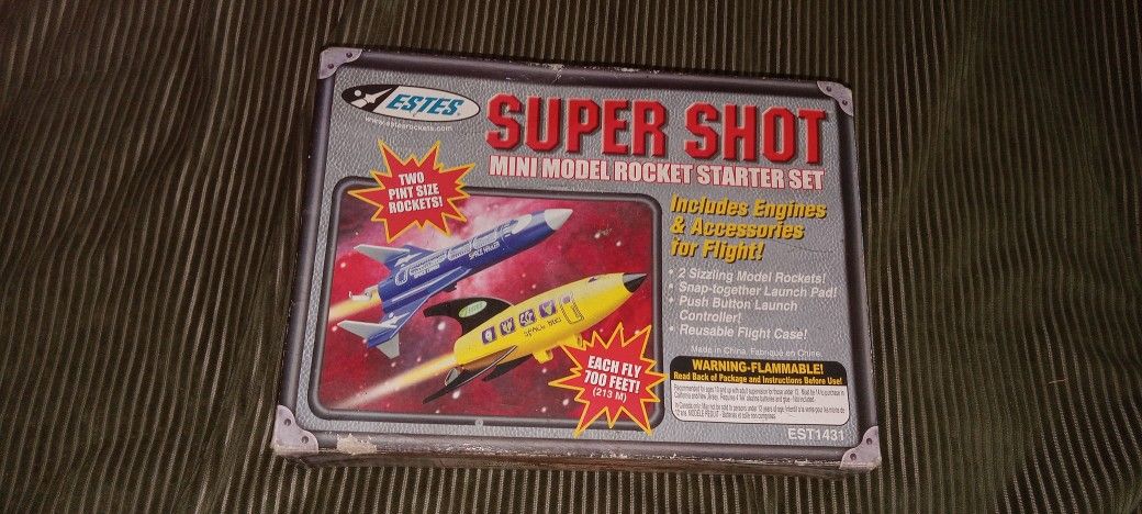 Factory Estes Supershot Missle Kit