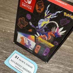 Nintendo Switch OLED Pokémon Edition New Console - PAYMENTS AVAILABLE LOW AS $1 DOWN - NO CREDIT NEEDED