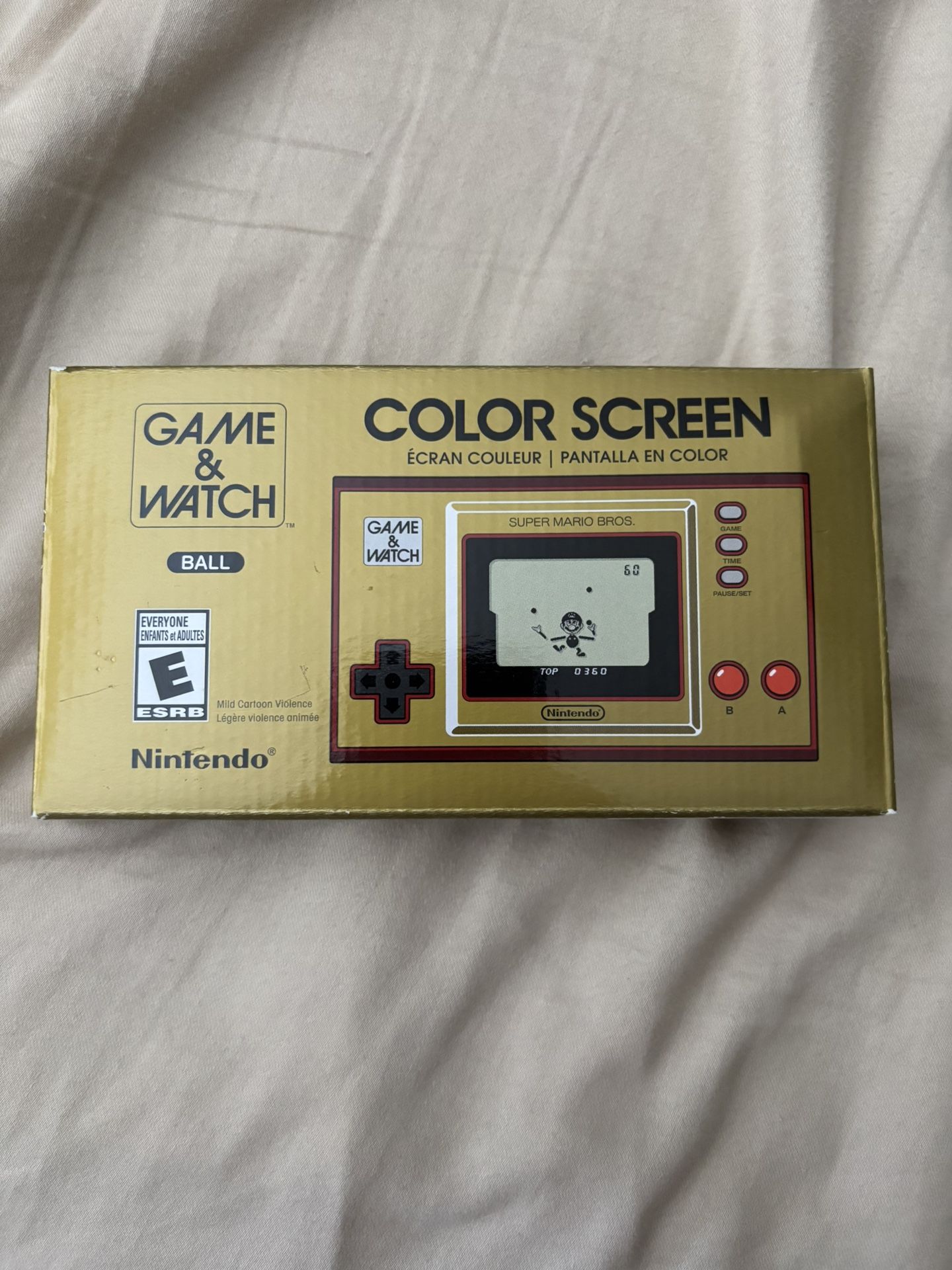 Game & Watch Mario Bros