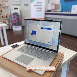 Microsoft Surface Laptop 6 For Business 13.5  - Pay $1 To Take It Home Today and pay the rest later.