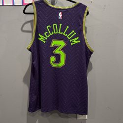 Cj Mccollum Autographed Jersey Signed At Game. -  Can Trade As Well