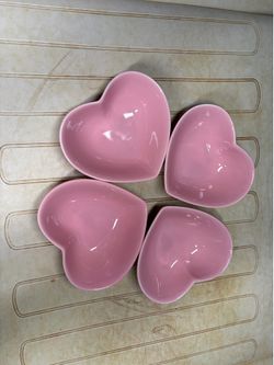 Heart shape bowls